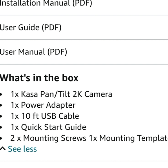 Kasa 2K QHD Security Camera Pan/Tilt, Starlight Sensor for Color Night V… - Picture 12 of 13
